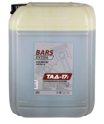 Олива трансмiсiйна ТАД 17і, API GL-5 BARS EXTRA 20 л